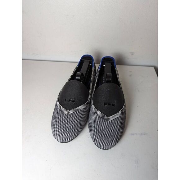 ROTHYS The Flat in Retried Grey Birdseye Size 6 - Picture 5 of 11